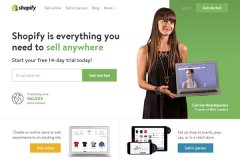 Shopify，一枚簡潔清新的國外電子商務(wù)平臺(tái)網(wǎng)站